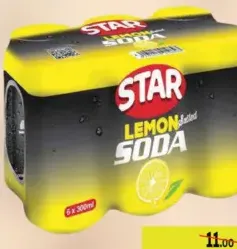 Star صودا بالليمون والملح
