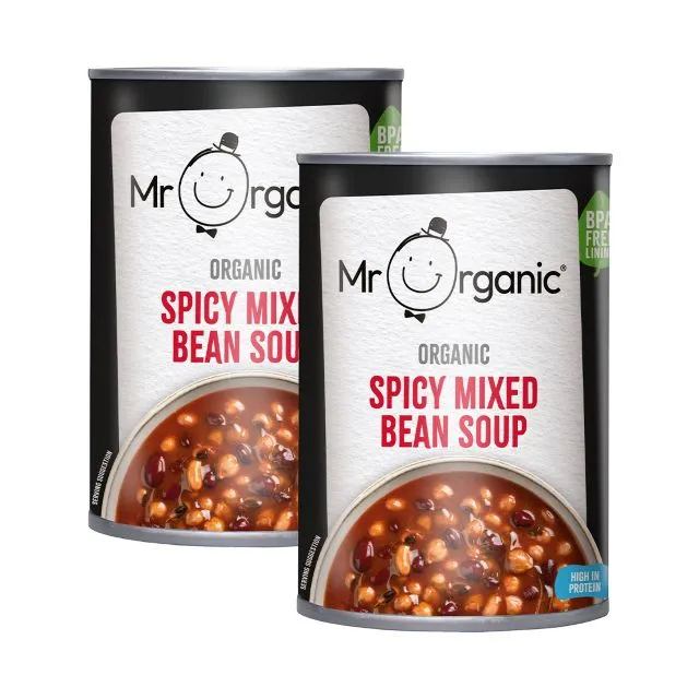 Mr Organic Soup Spicy Mixed Bean