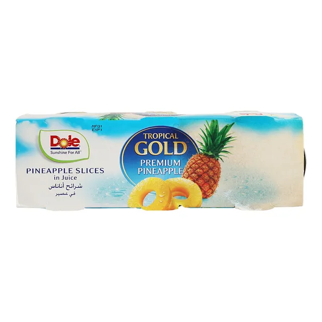 Dole Tropical Gold Premium Pineapple Slices in Juice