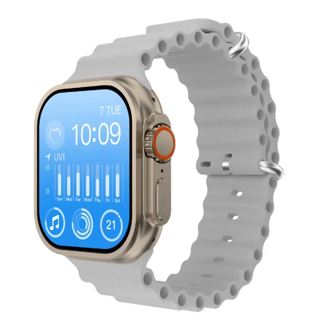 Ikon 1.73 inches Smartwatch, Grey, IK-W30P