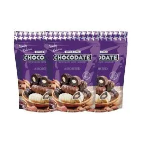 Chocodate تمر مغطى بالشوكولاتة مشكل