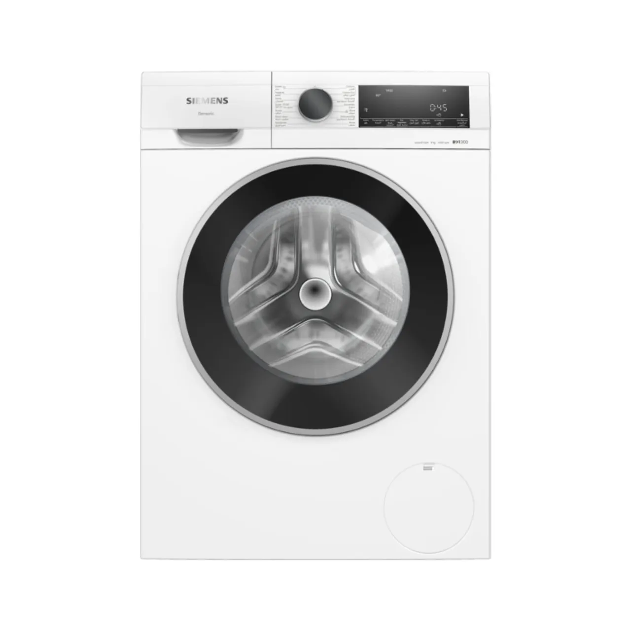 Siemens غسالة تحميل أمامي، 1400 RPM، أبيض، WG44A100GC