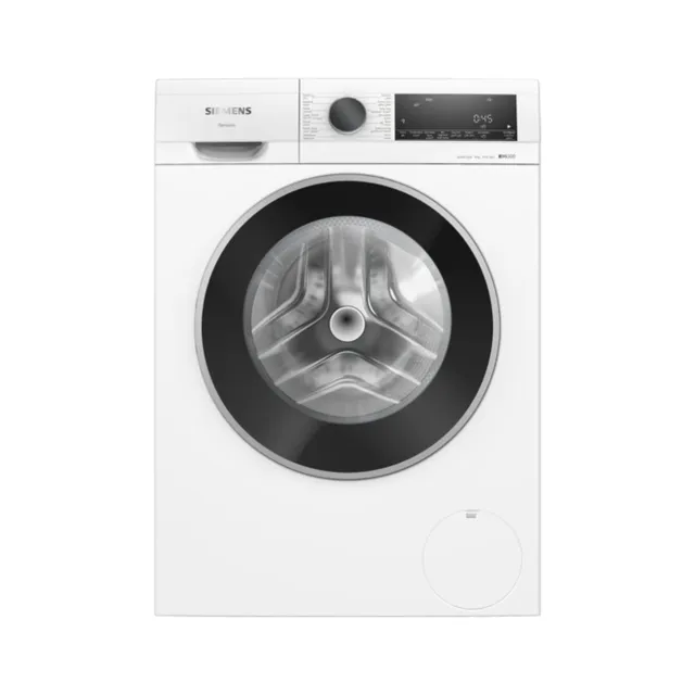 Siemens Front Load Washing Machine, 1400 RPM, White, WG44A100GC