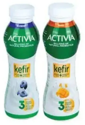Activia Kefir Blueberry/Mango Assorted