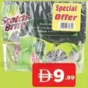 Scotch-Brite spng clth+spiral+lmnte
