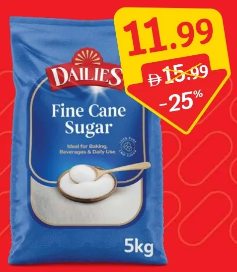 Dailies White Sugar