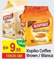 Kopiko Coffee Brown / Blanca
