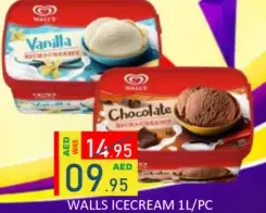 Wall's Icecream Vanilla /Chocolate