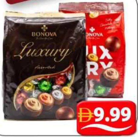 Bonova ENJOY جوز الهند / كرات الشوكولاتة الفاخرة