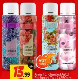 Armaf Enchanted Perfumed Talc Assorted