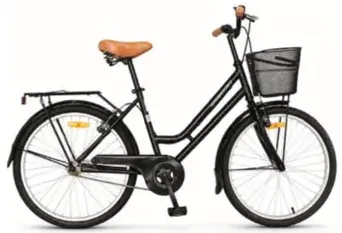 Spartan Classic Bike Black