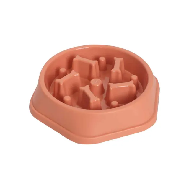 Delight Slow Feeder PP and TPR Pet Bowl, 20.5x5cm