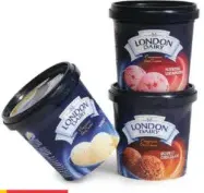 London/Dl Ice Cream Cup Assorted