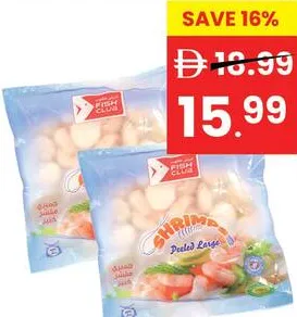 Fish Club Shrimps Large