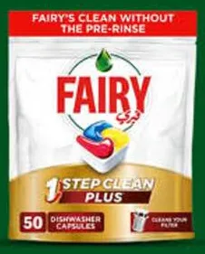 Fairy Automatic Dishwasher Tablets Lemon Scent