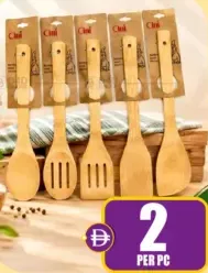 Bamboo Spoon Asstd