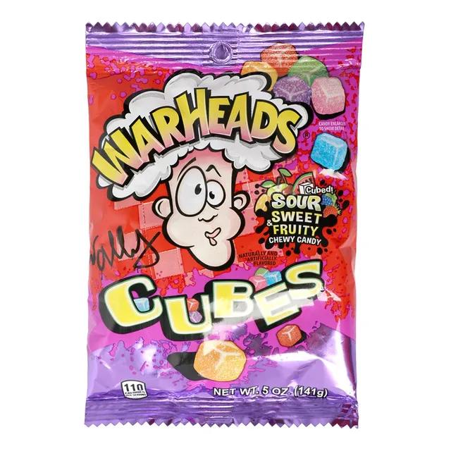 Warheads Sour Sweet Fruity Chewy Candy