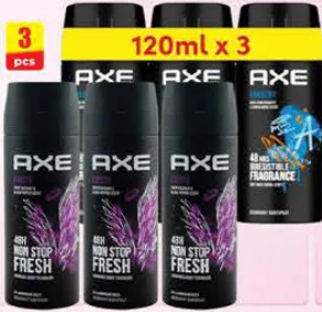 Axe Deodorant Body Spray Assorted