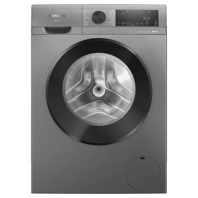 Siemens iQ300 Front Load Washer WG44K2ZRGC, iQDrive, 1400 rpm, Iron Grey