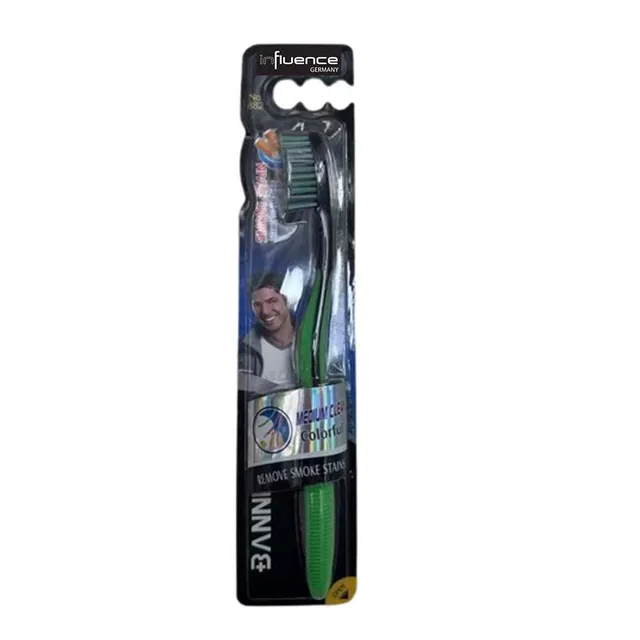 Influence Smokers Stain Toothbrush