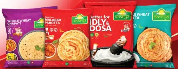 soorya Dosa Batter / Wheat Chappathi / Wheat Porotta / Malabar Porotta