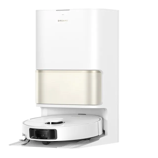 Dreame L50 Ultra Wet & Dry Robotic Vacuum Cleaner, 25,000 Pa, White, RLL53SE