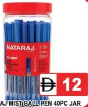 Nataraj Mist Ball Pen