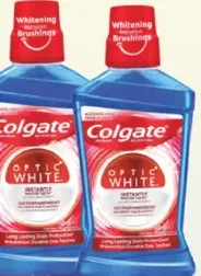 Colgate غسول فم أوبتيك وايت