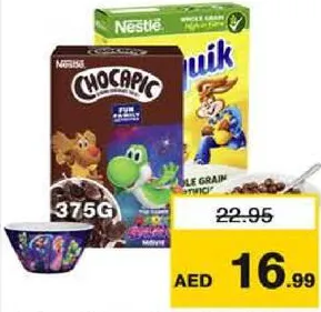 Nestle Chocapic/Nesquik Cereal