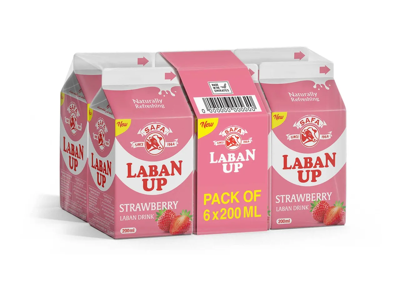 Safa Laban Up بنكهة الفراولة