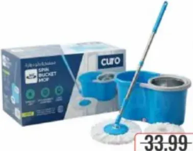 Curo Cleaning Mop & Bucket Set