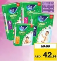 Fine Baby Diaper Mega Pack Assorted