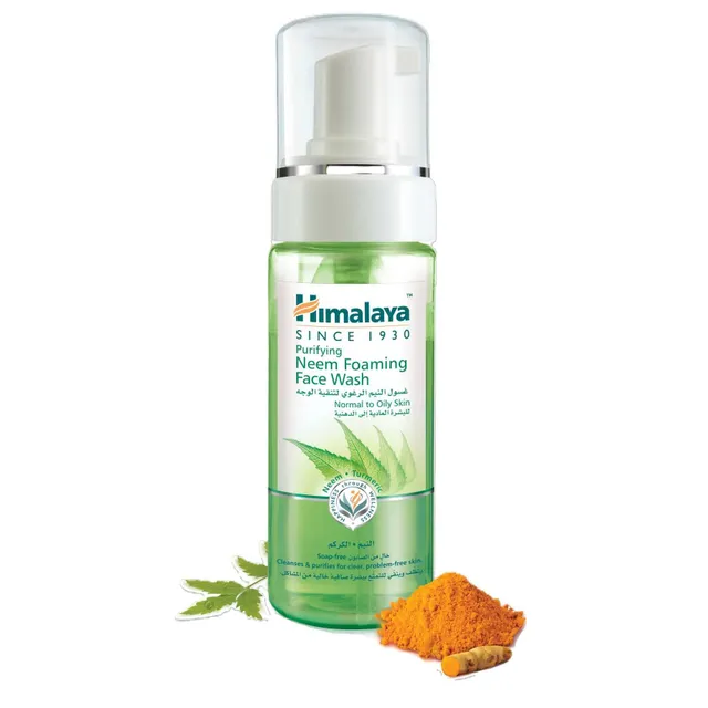 Himalaya Purifying Neem Foaming Face Wash Green