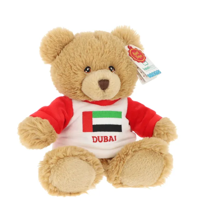 Keel Toys Keeleco Bear Brown Dubai 25 cm