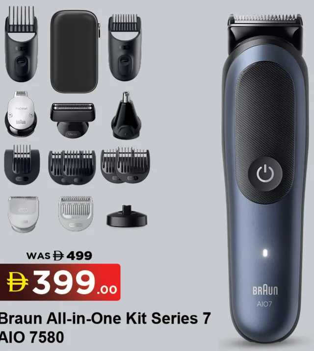 Braun All-in-One Kit Series 7 Aio 7580