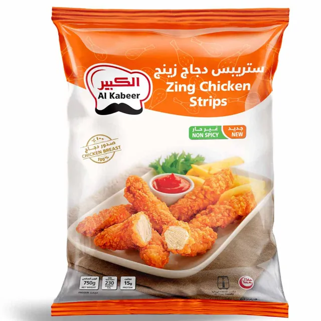 Al Kabeer Zing Chicken Strips Non Spicy