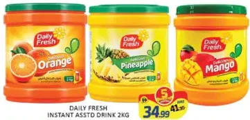 Daily Fresh مشروب سريع التحضير مشكل