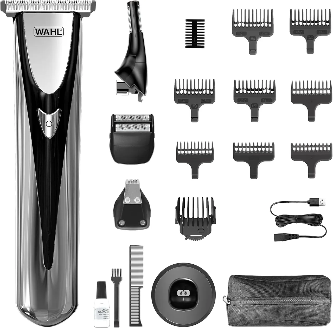 Wahl طقم عناية للرجال Lithium Elite ‏8 في 1، 3026318