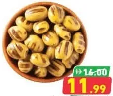 Grilled Green Olives