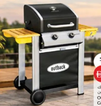 Outback BBQ Gas Grill 2 Burner Spectrum