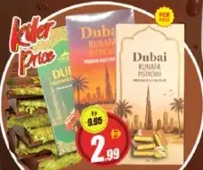 Dubai Kunafa Chocolate