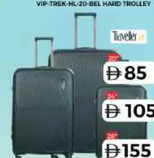 Traveller Unbreakable Pp Trolley TR3019