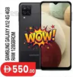 Samsung Galaxy A12 4G 4 GB Ram 128 GB Rom