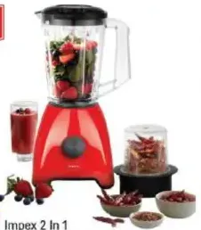 Impex 2 In 1 Blender 600W BL3510