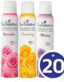 Enchanteur Deodorant Assorted