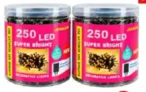 أضواء زينة LED فائقة السطوع