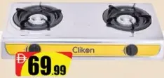 Clikon Double Burner Ck 2144