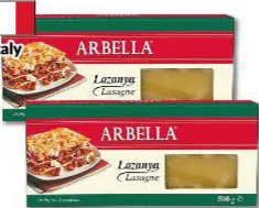 Arbella Lasagne Sheets