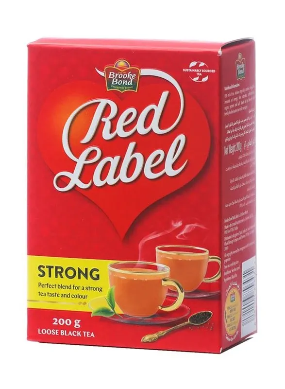Brooke Bond مسحوق شاي العلامة الحمراء