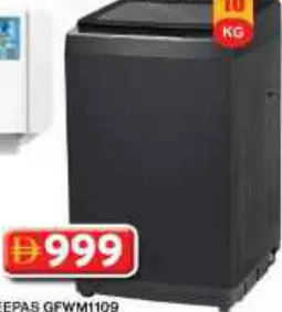 Geepas Top Load Wm GFWM1109